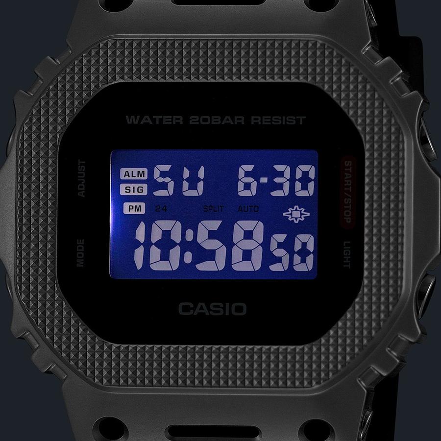 CASIO G-SHOCK GM-5600M-1JF Metal Cover Checkered Pattern 5600 Men's Watch