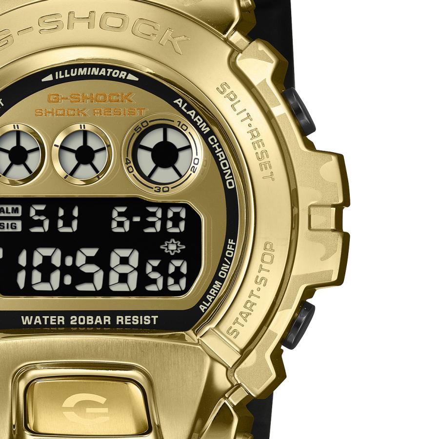 CASIO G-SHOCK GM-6900CMG-3JF JDM BOLD CAMO Gold Metal Covered Digital