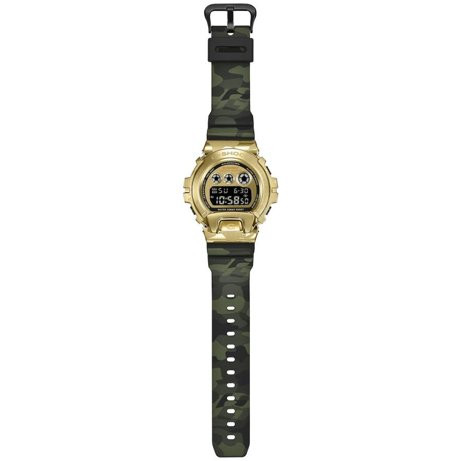 CASIO G-SHOCK GM-6900CMG-3JF JDM BOLD CAMO Gold Metal Covered Digital