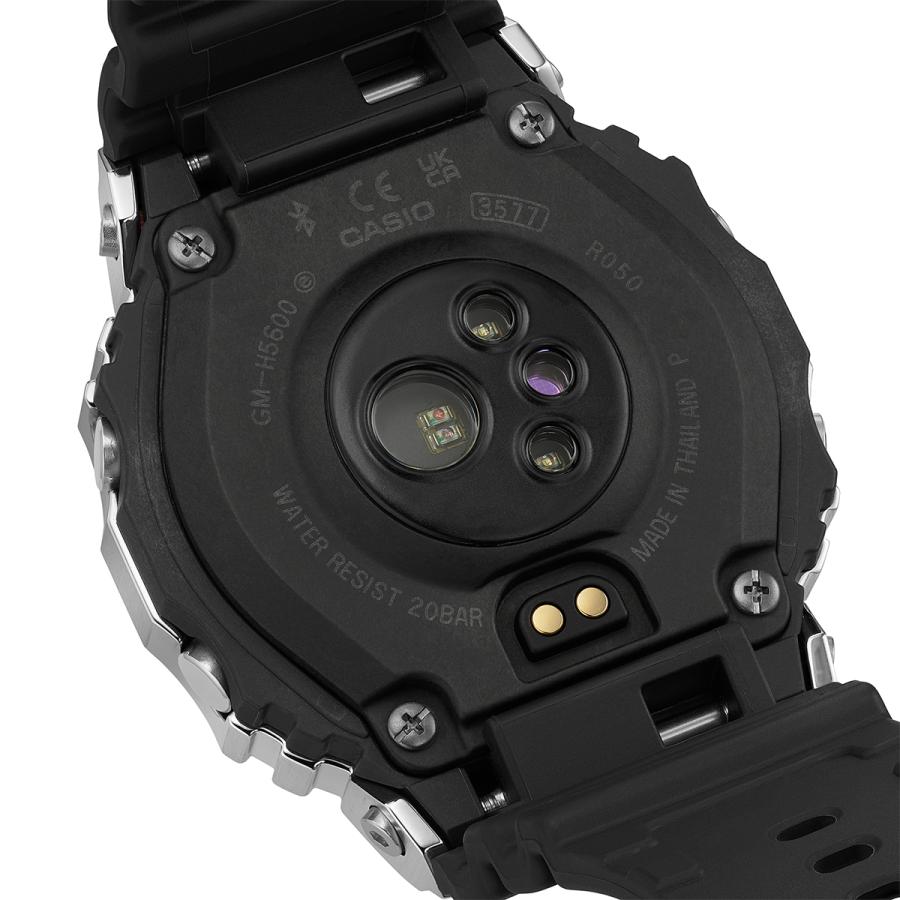 CASIO G-SHOCK Metal Covered G-SQUAD GM-H5600-1JR Men's Watch with Inverted LCD Display, Release Date: March 6th / Pre-order
