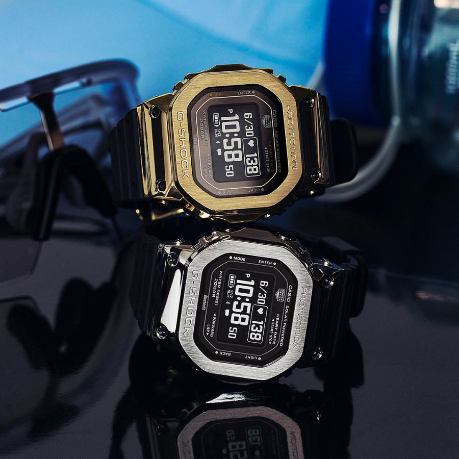 CASIO G-SHOCK Metal Covered G-SQUAD GM-H5600-1JR Men's Watch with Inverted LCD Display, Release Date: March 6th / Pre-order