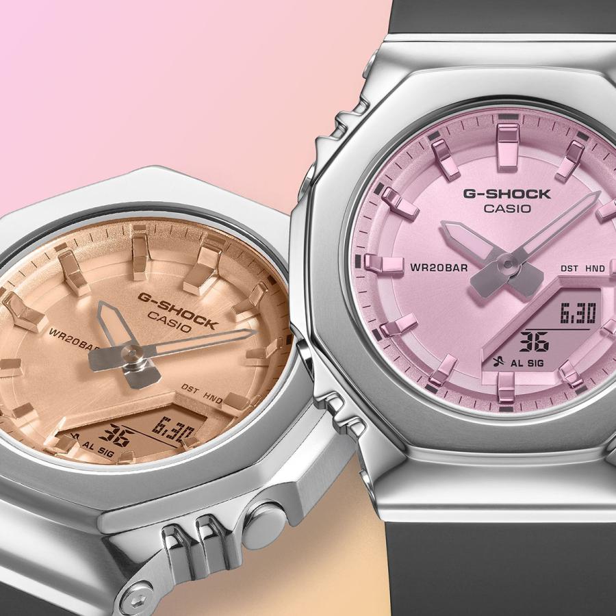 CASIO G-SHOCK GM-S2110SR-1AJF Summer Reflection Pink Metal Covered JDM Unisex Watch
