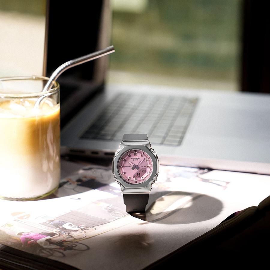 CASIO G-SHOCK GM-S2110SR-1AJF Summer Reflection Pink Metal Covered JDM Unisex Watch