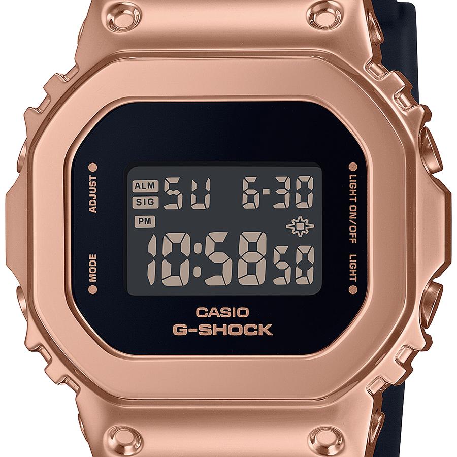 CASIO G-SHOCK GM-S5600UPG-1JF JDM Metal Cover Compact Downsized 5600 Pink Gold Digital Unisex Watch