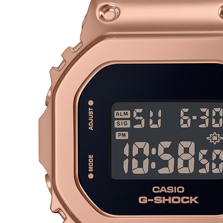 CASIO G-SHOCK GM-S5600UPG-1JF JDM Metal Cover Compact Downsized 5600 Pink Gold Digital Unisex Watch