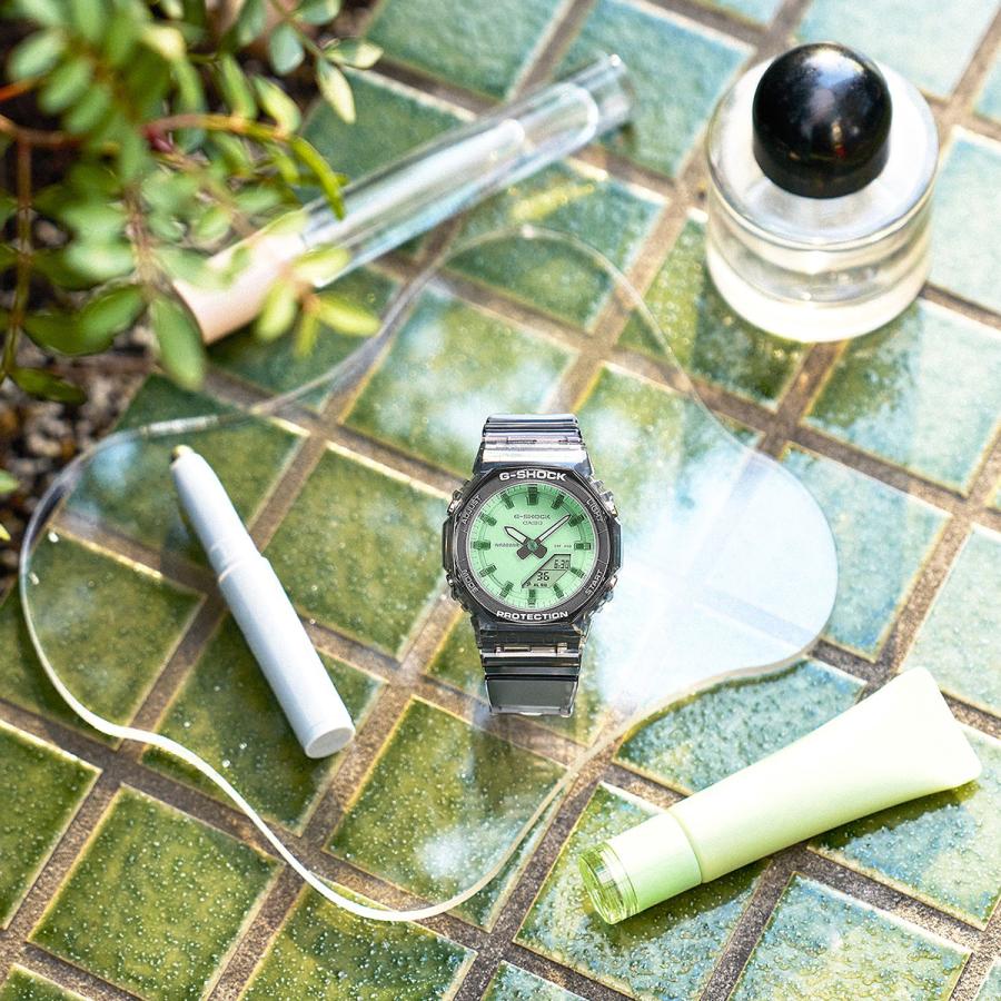 CASIO G-SHOCK GMA-P2100SR-1AJF Summer Reflection Green Skeleton JDM Women's Watch