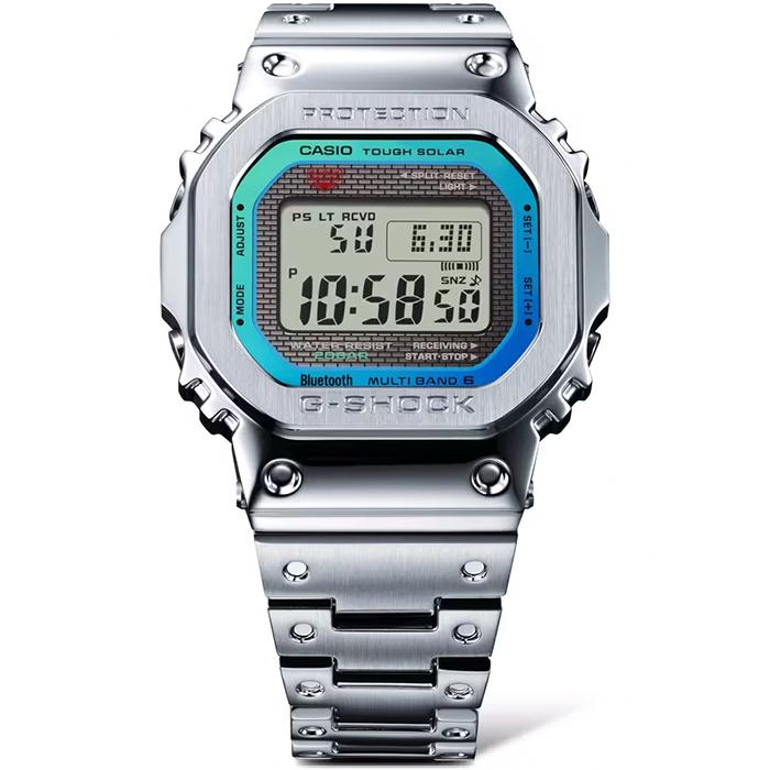 CASIO G-SHOCK Full Metal 5000 Series GMW-B5000PC-1JF Rainbow Accent Tough Solar Bluetooth JDM Men's Watch