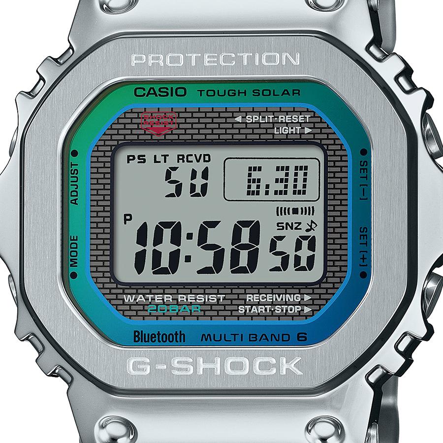 CASIO G-SHOCK Full Metal 5000 Series GMW-B5000PC-1JF Rainbow Accent Tough Solar Bluetooth JDM Men's Watch