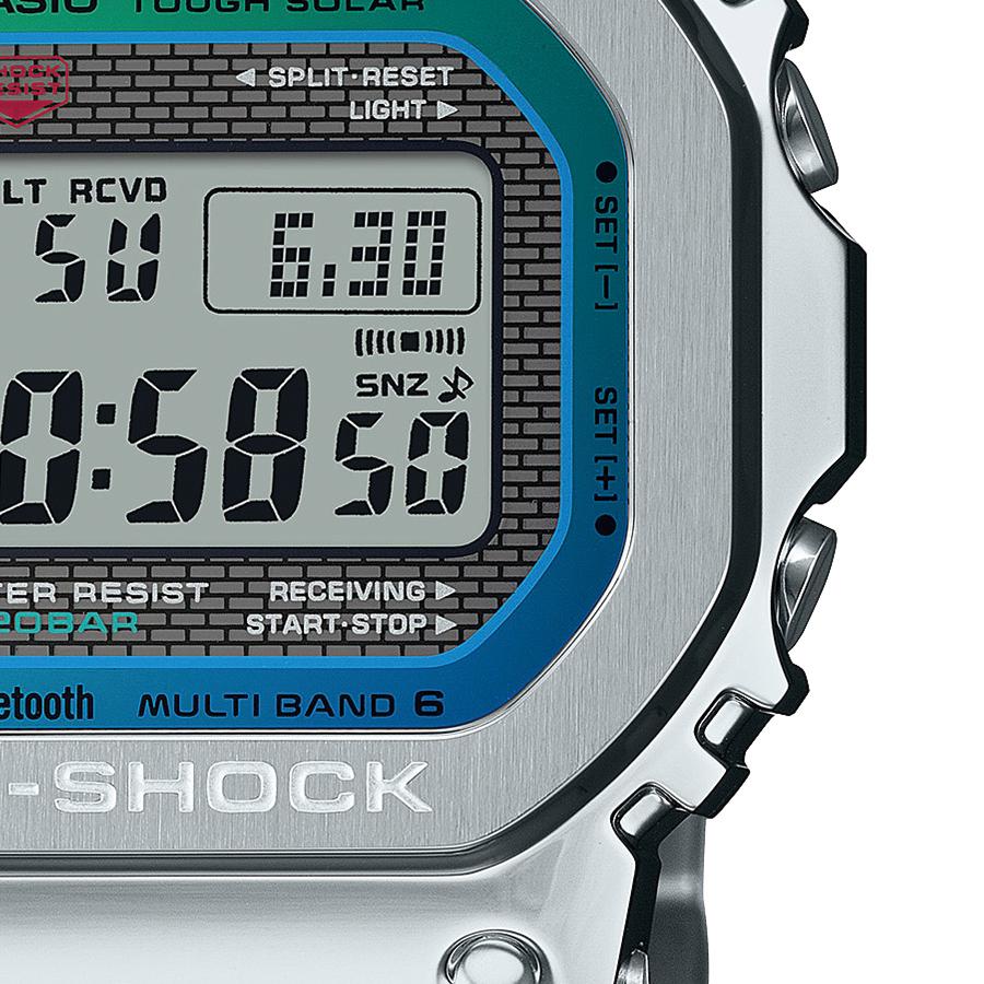 CASIO G-SHOCK Full Metal 5000 Series GMW-B5000PC-1JF Rainbow Accent Tough Solar Bluetooth JDM Men's Watch