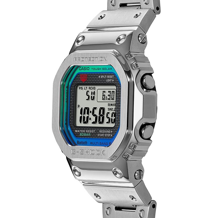 CASIO G-SHOCK Full Metal 5000 Series GMW-B5000PC-1JF Rainbow Accent Tough Solar Bluetooth JDM Men's Watch