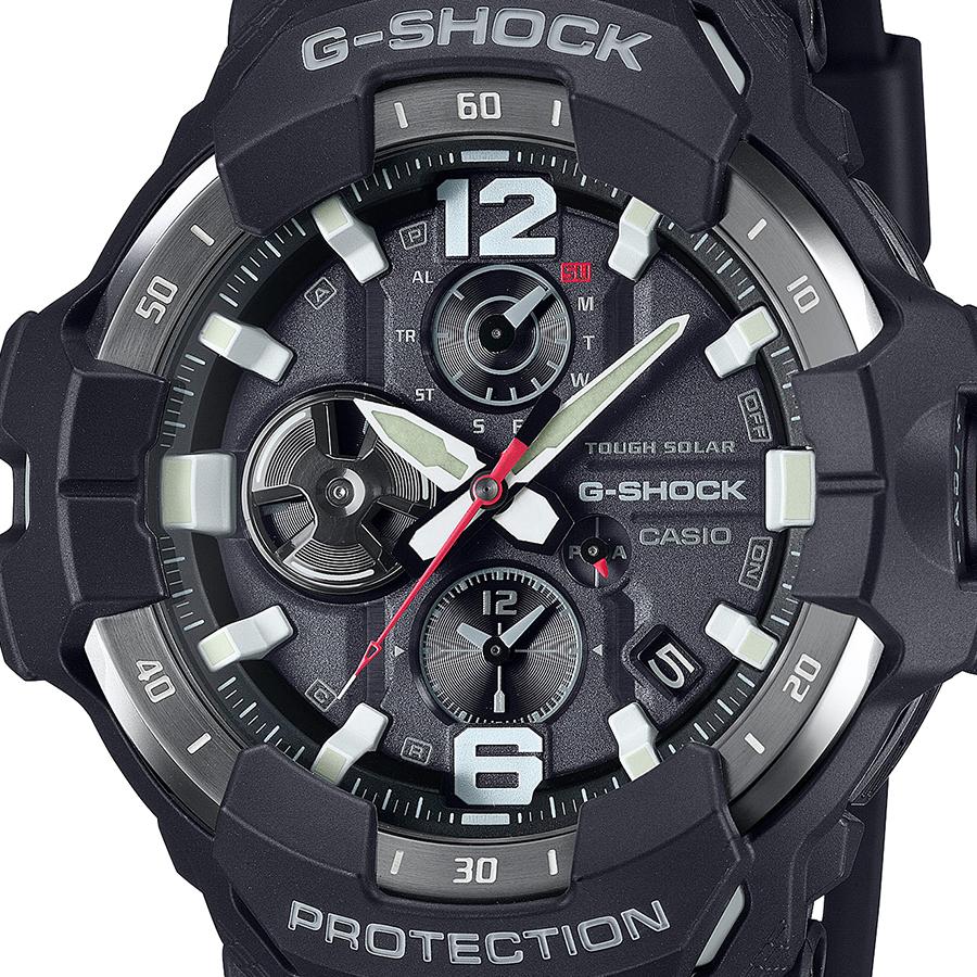 CASIO G-SHOCK GRAVITYMASTER GR-B300-1AJF JDM Master of G Aviation Carbon Core Guard Analog Solar Bluetooth Men's Watch