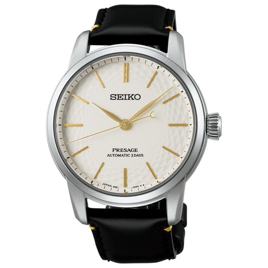 SARX127-Seiko-Presage-Classic-Series-Remontage automatique mécanique-Savoir-faire artisanal-Fabrication Arita « non émaillée »-Modèle de base de l'atelier-