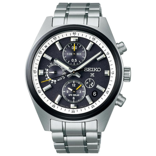 SBED011 - Montre - Seiko - Prospex - Correction des ondes radio satellite GPS solaire - Acier inoxydable - Homme - Modèle Core Shop -