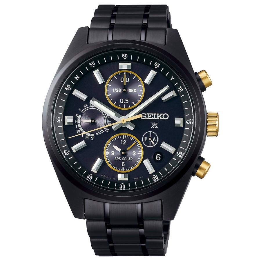 SBED013 - Seiko - Prospex - Solar GPS satellite radio correction - Stainless steel - Core shop model - Seiko brand 100th anniversary - Speed timer limited model -