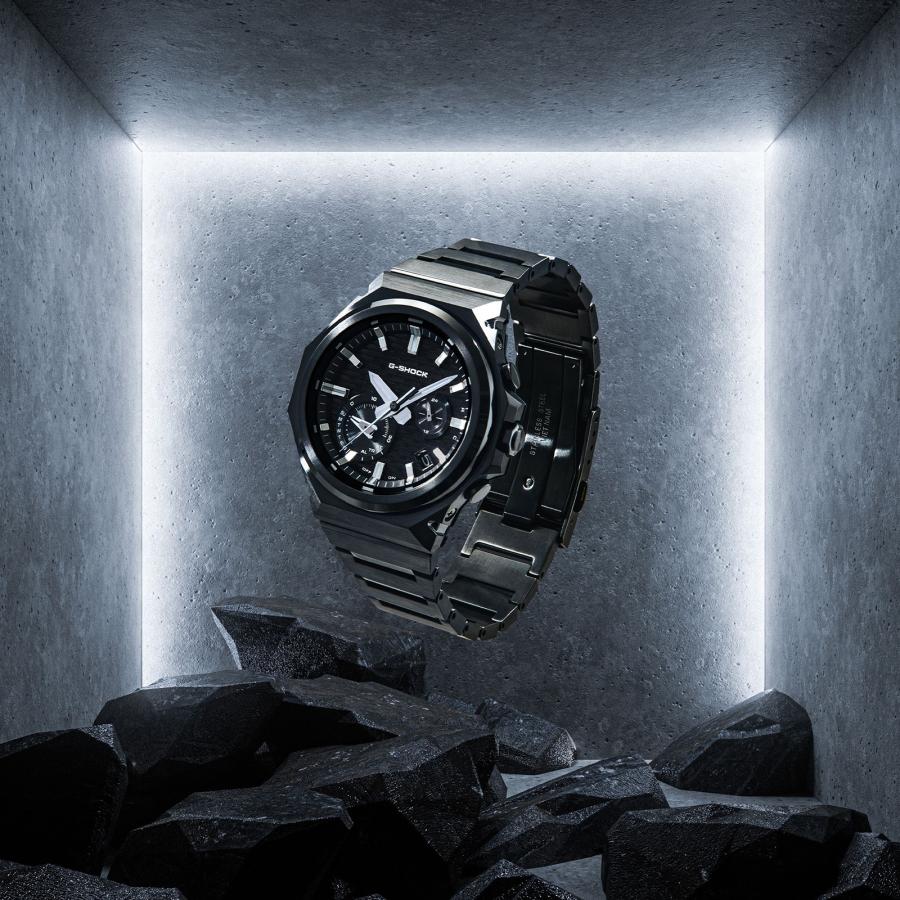 CASIO G-SHOCK G-STEEL GST-B1000BD-1AJF JDM Black IP Solar Bluetooth Slim Metal Men's Watch Japan Made