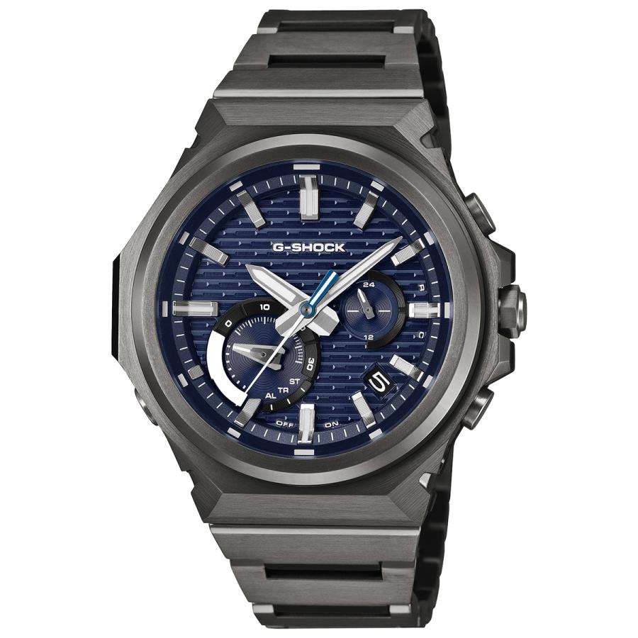 CASIO G-SHOCK G-STEEL GST-B1000BD-2AJF JDM Blue Accent Black IP Solar Bluetooth Slim Metal Men's Watch Japan Made