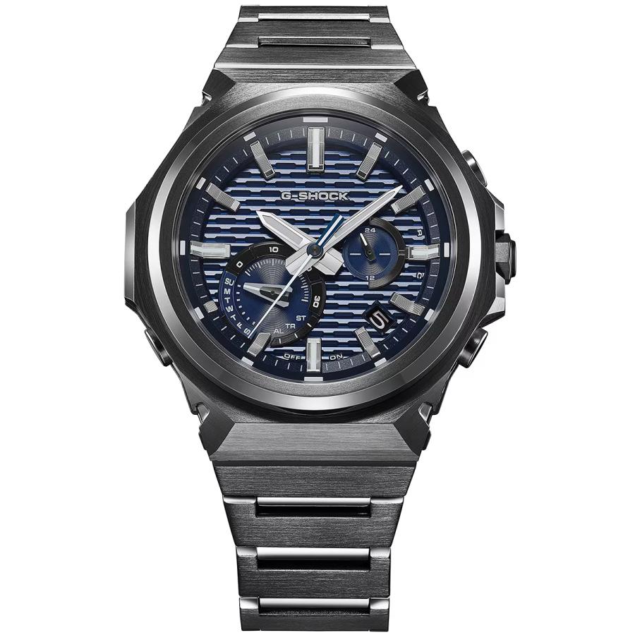 CASIO G-SHOCK G-STEEL GST-B1000BD-2AJF JDM Blue Accent Black IP Solar Bluetooth Slim Metal Men's Watch Japan Made