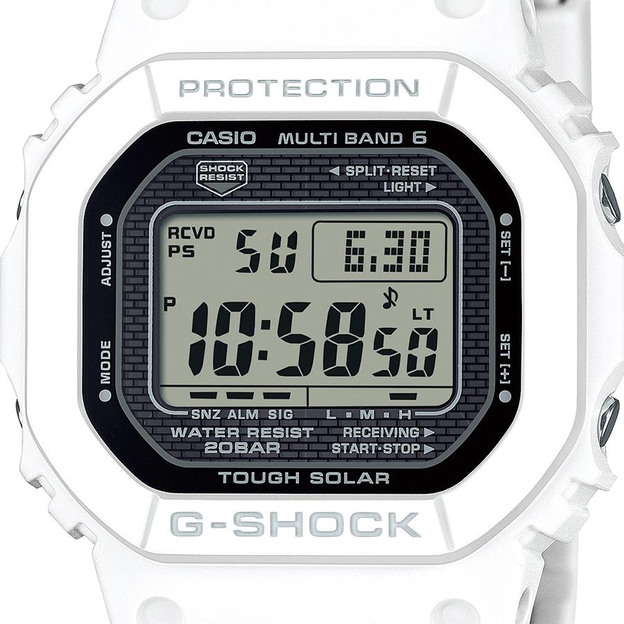 CASIO G-SHOCK GW-5000HS-7JF JDM Heritage White Mono-Tone Tough Solar Radio Men's Watch