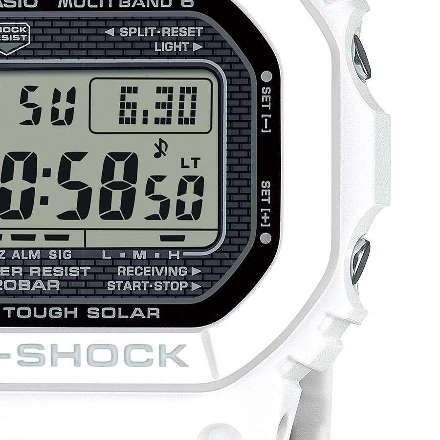 CASIO G-SHOCK GW-5000HS-7JF JDM Heritage White Mono-Tone Tough Solar Radio Men's Watch