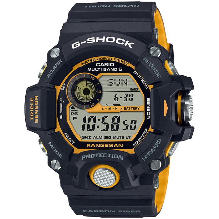 CASIO G-SHOCK GW-9400YJ-1JF RANGEMAN Emergency Color Tough Solar MULTIBAND 6 Triple Sensor JDM Men's Watch