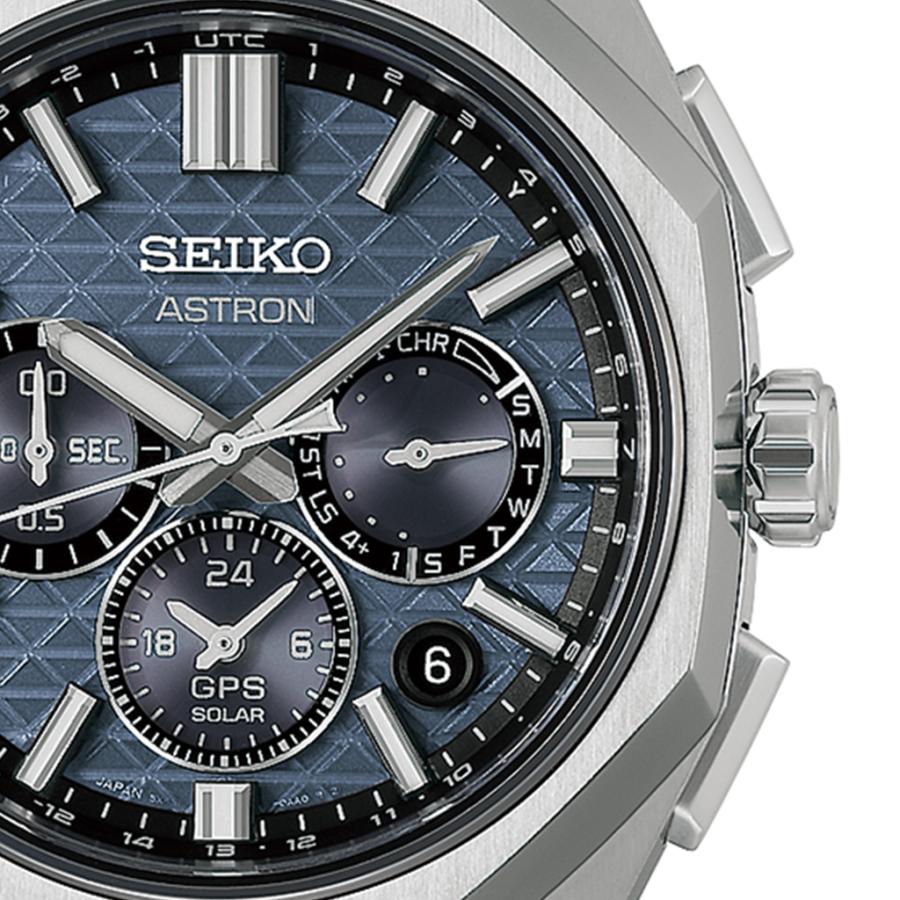 SEIKO ASTRON NEXTER HAB001J GPS Solar Dual-Time Chronograph Blue Titanium Men's Watch Japan Core Shop