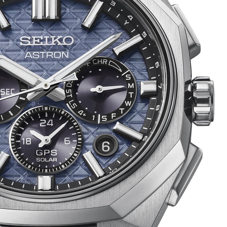 SEIKO ASTRON NEXTER HAB001J GPS Solar Dual-Time Chronograph Blue Titanium Men's Watch Japan Core Shop