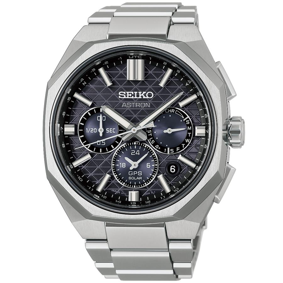 SEIKO ASTRON NEXTER HAB002J GPS Solar Dual-Time Chronograph Black Titanium Men's Watch Japan Core Shop