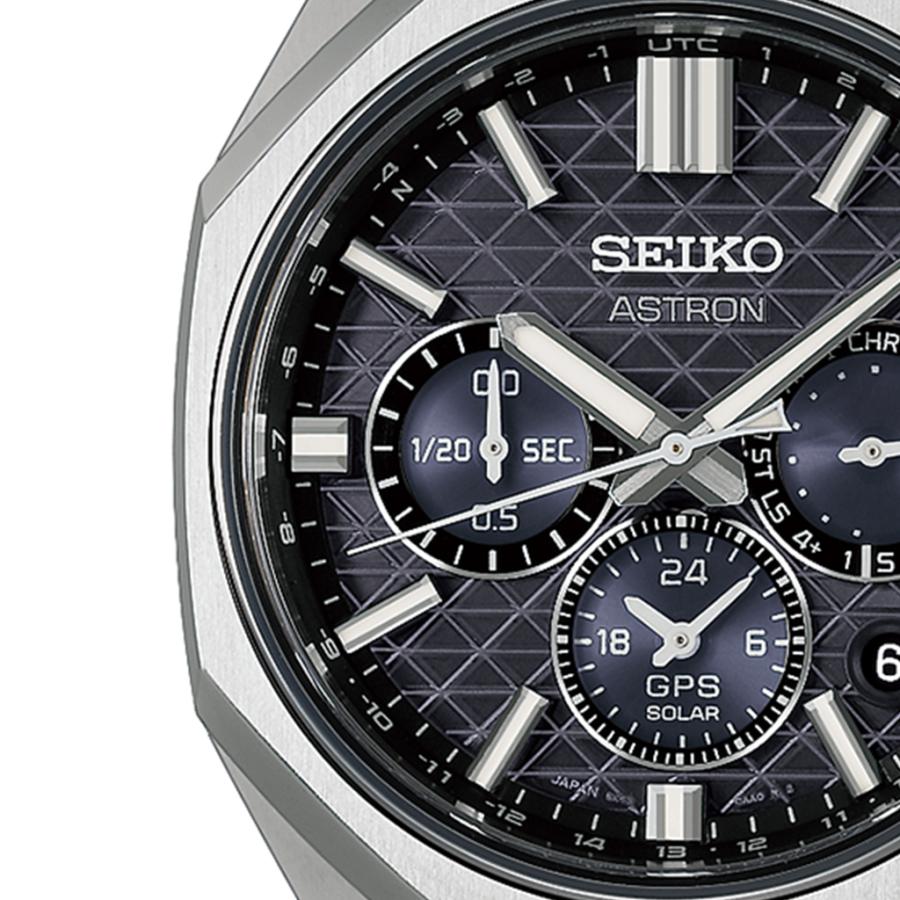 SEIKO ASTRON NEXTER HAB002J GPS Solar Dual-Time Chronograph Black Titanium Men's Watch Japan Core Shop