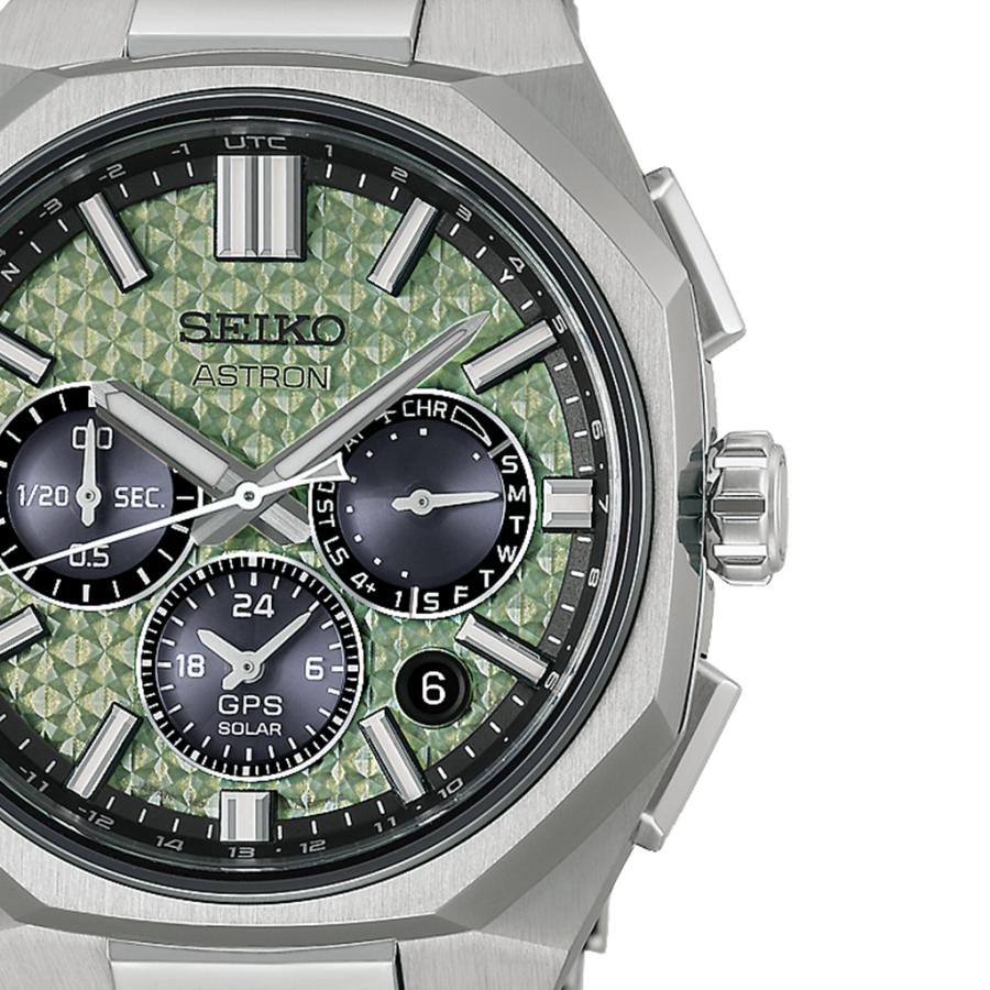 SEIKO ASTRON NEXTER HAB005J JDM 2026 Limited Edition GPS Solar Chronograph Crystal Green Men's Watch