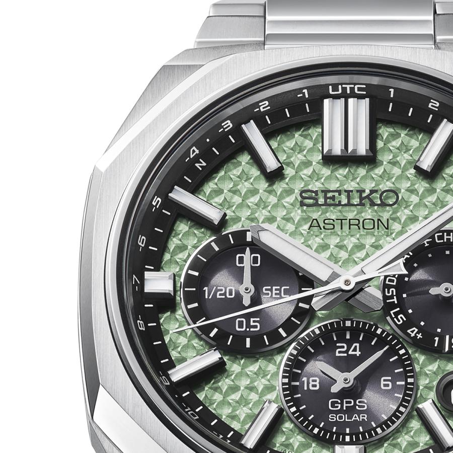SEIKO ASTRON NEXTER HAB005J JDM 2026 Limited Edition GPS Solar Chronograph Crystal Green Men's Watch