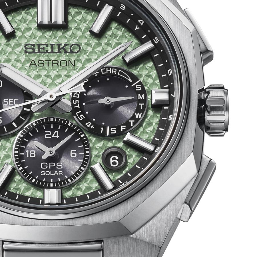 SEIKO ASTRON NEXTER HAB005J JDM 2026 Limited Edition GPS Solar Chronograph Crystal Green Men's Watch