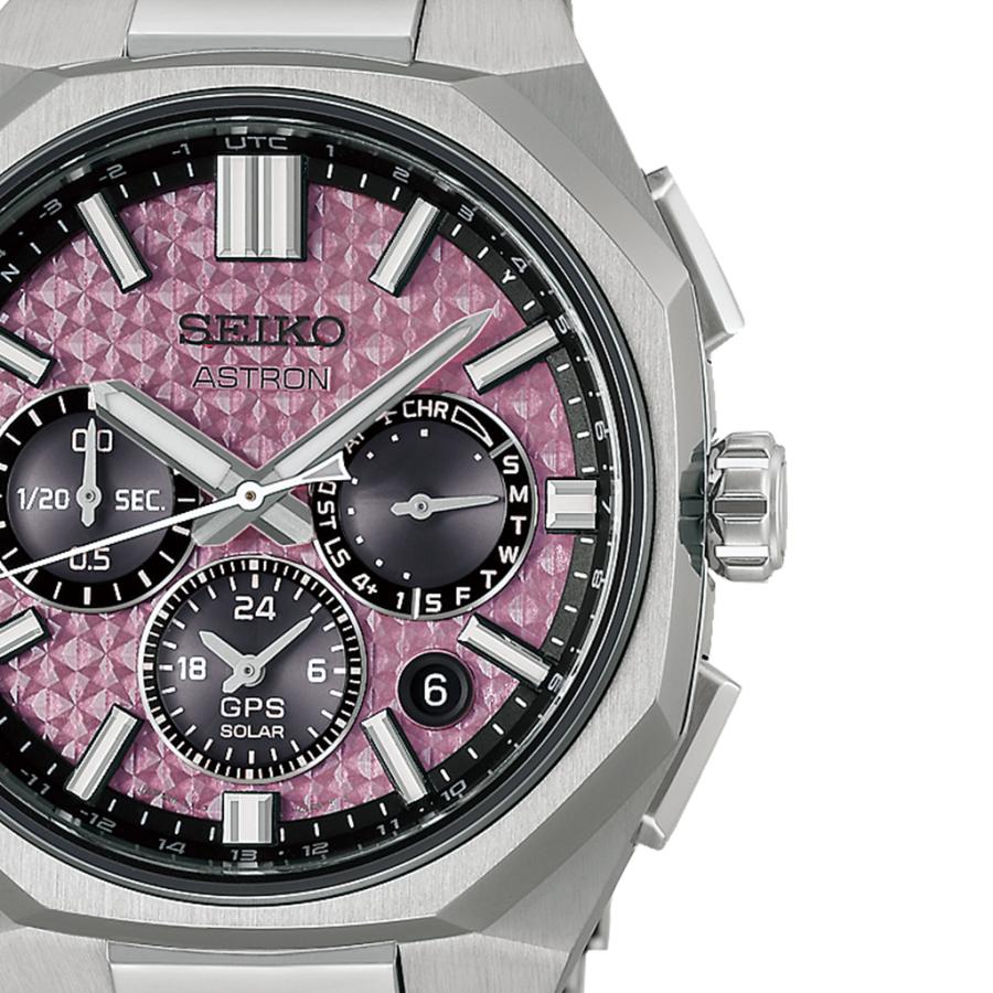 SEIKO ASTRON NEXTER HAB006J JDM 2026 Limited Edition GPS Solar Chronograph Crystal Pink Men's Watch