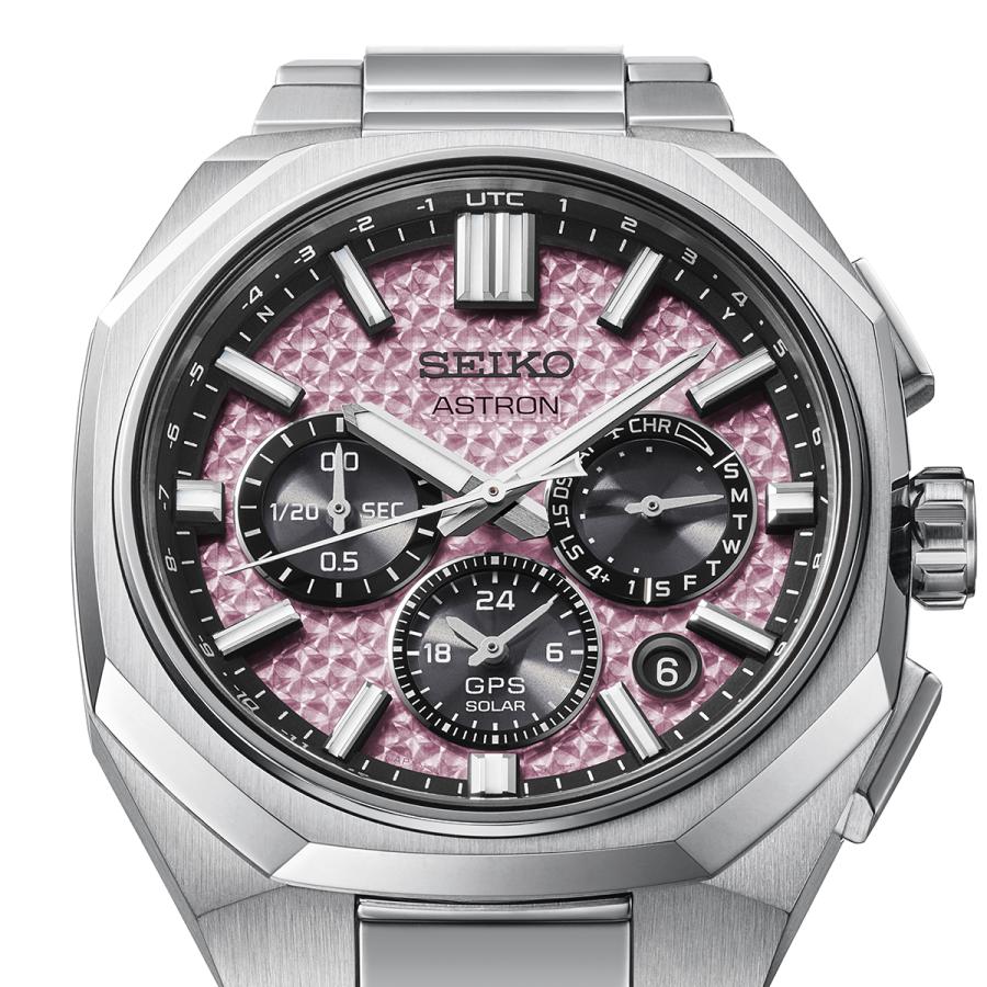 SEIKO ASTRON NEXTER HAB006J JDM 2026 Limited Edition GPS Solar Chronograph Crystal Pink Men's Watch