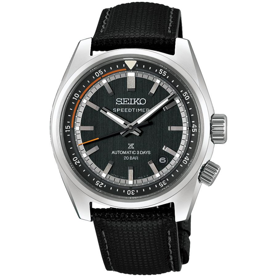 SEIKO Prospex Speedtimer HBC004J Blue-Grey Dial Countdown Inner Ring Calibre 6R55 Automatic Core Shop Men’s Watch