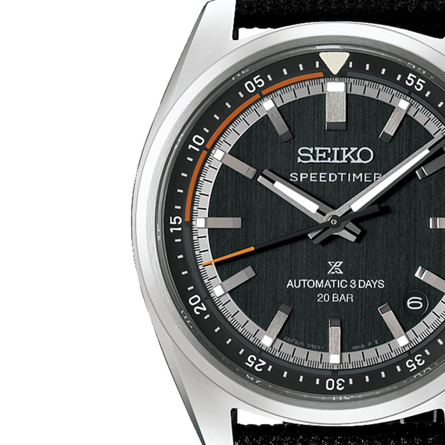 SEIKO Prospex Speedtimer HBC004J Blue-Grey Dial Countdown Inner Ring Calibre 6R55 Automatic Core Shop Men’s Watch