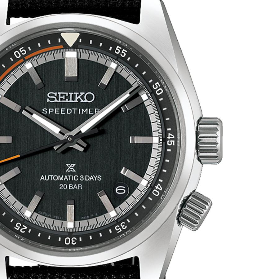 SEIKO Prospex Speedtimer HBC004J Blue-Grey Dial Countdown Inner Ring Calibre 6R55 Automatic Core Shop Men’s Watch