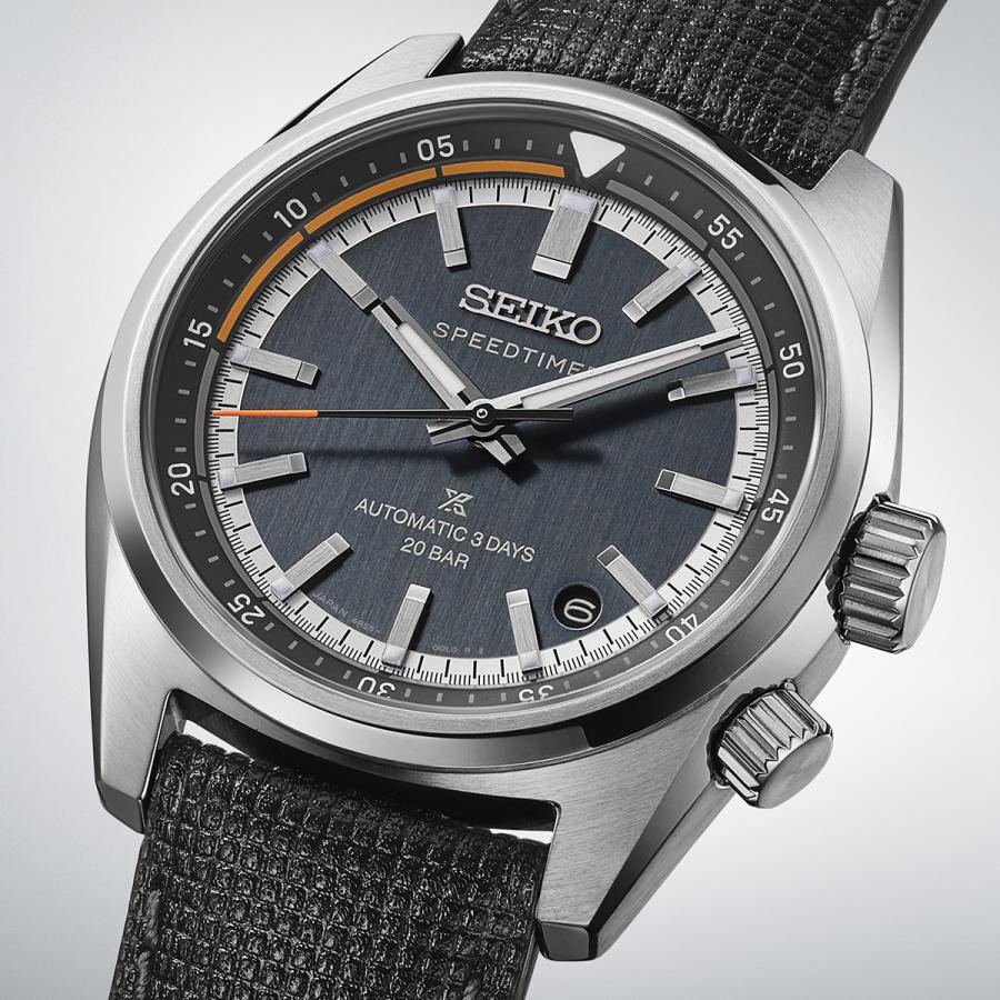 SEIKO Prospex Speedtimer HBC004J Blue-Grey Dial Countdown Inner Ring Calibre 6R55 Automatic Core Shop Men’s Watch
