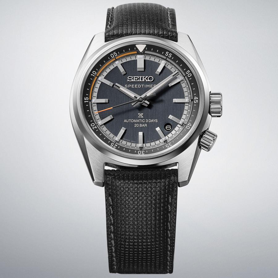SEIKO Prospex Speedtimer HBC004J Blue-Grey Dial Countdown Inner Ring Calibre 6R55 Automatic Core Shop Men’s Watch
