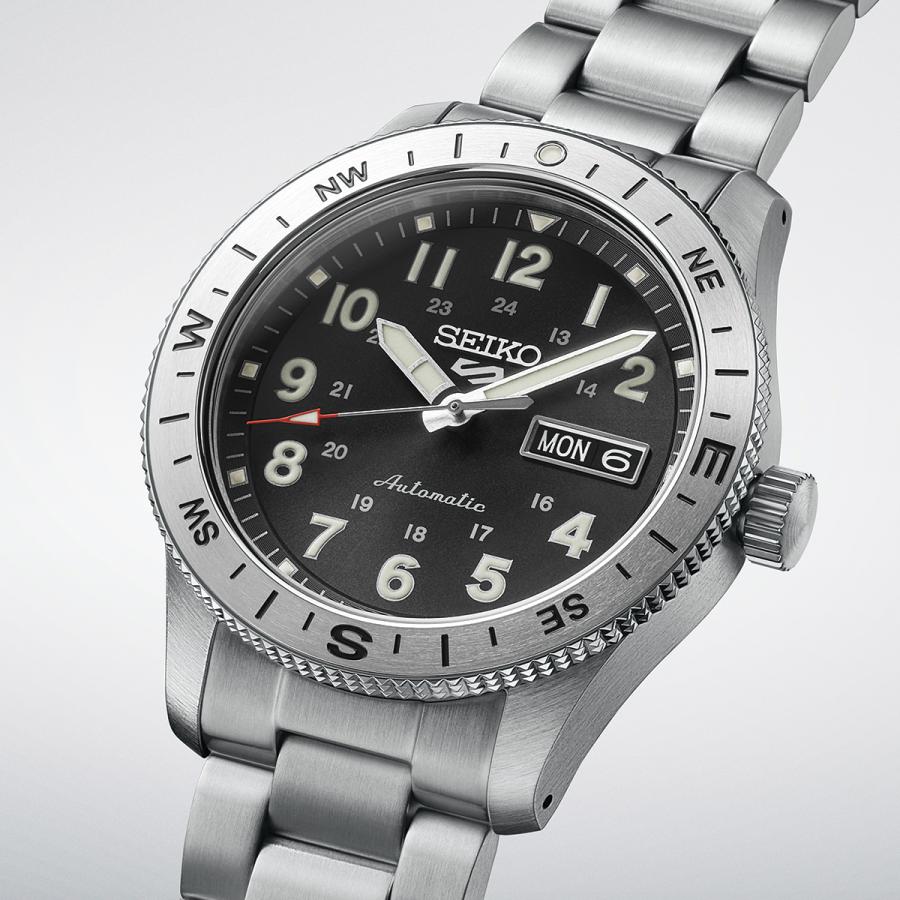 SEIKO 5 SPORTS HDB007J JDM Field Automatic Day-Date White Japan Made
