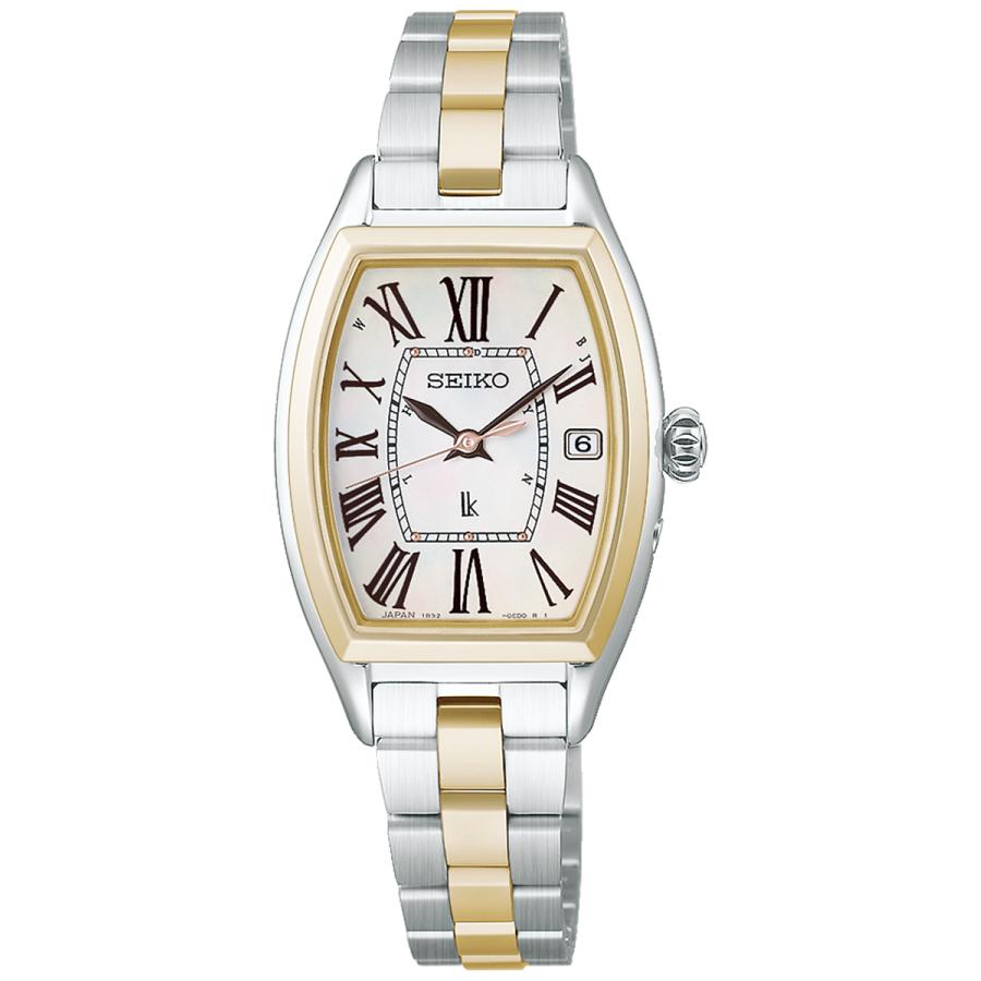 PRE-ORDER SEIKO LUKIA Grow HEE005J Hypericum Mother-of-Pearl Two-Tone Radio-Controlled Solar Women’s Watch