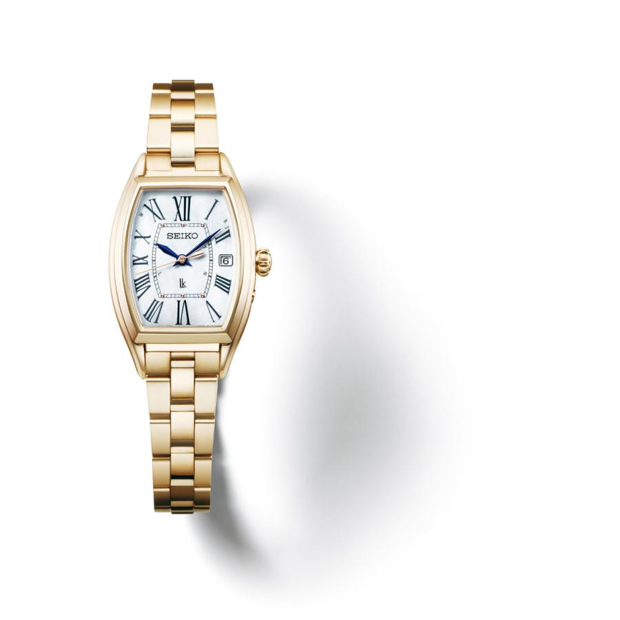 PRE-ORDER – OCTOBER 9 RELEASE – SEIKO LUKIA Grow HEE006J Hypericum Mother-of-Pearl Dial Radio-Controlled Solar Women’s Watch