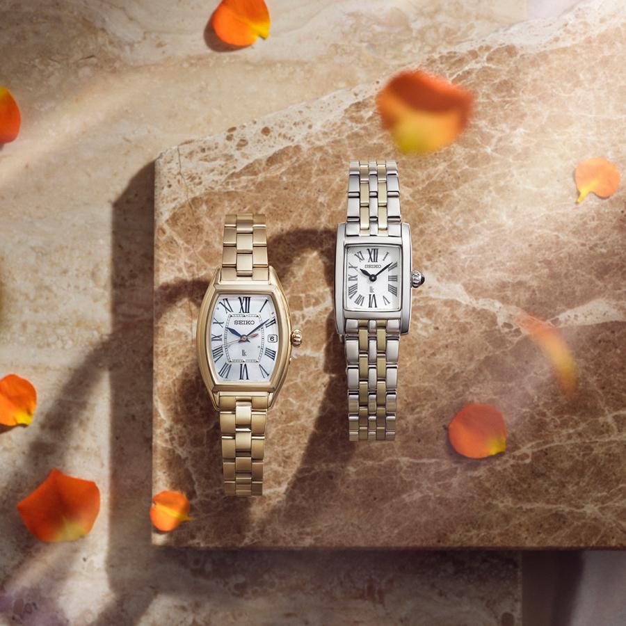 PRE-ORDER – OCTOBER 9 RELEASE – SEIKO LUKIA Grow HEE006J Hypericum Mother-of-Pearl Dial Radio-Controlled Solar Women’s Watch