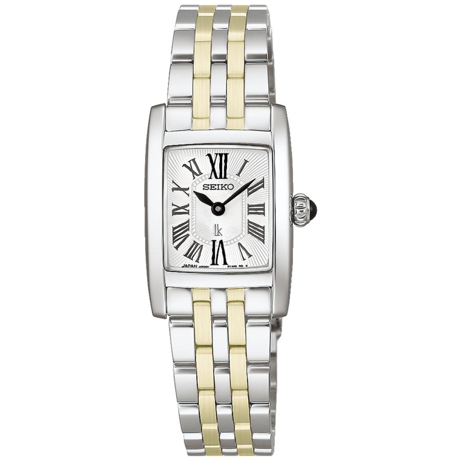 SEIKO LUKIA Grow HEG002J Hypericum Fruition Silver Dial Two-Tone Quartz Women’s Watch