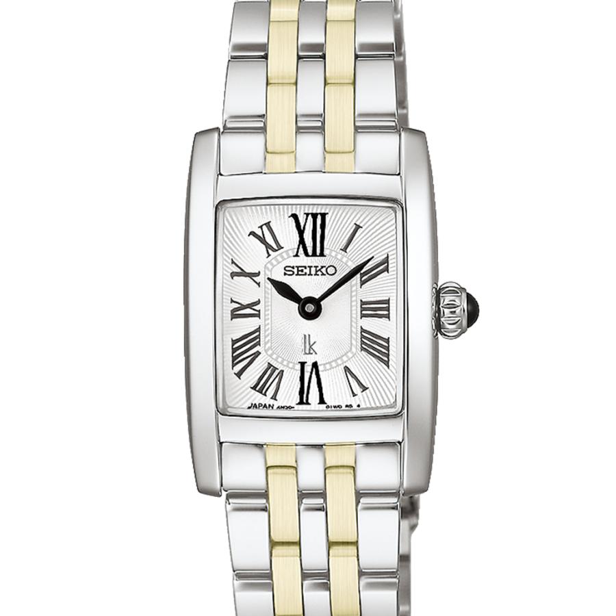 SEIKO LUKIA Grow HEG002J Hypericum Fruition Silver Dial Two-Tone Quartz Women’s Watch