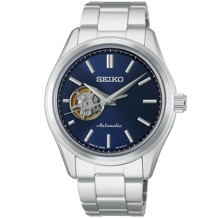 SEIKO SELECTION HFB002J JDM Open Heart Blue Automatic Men's Watch Japan Made