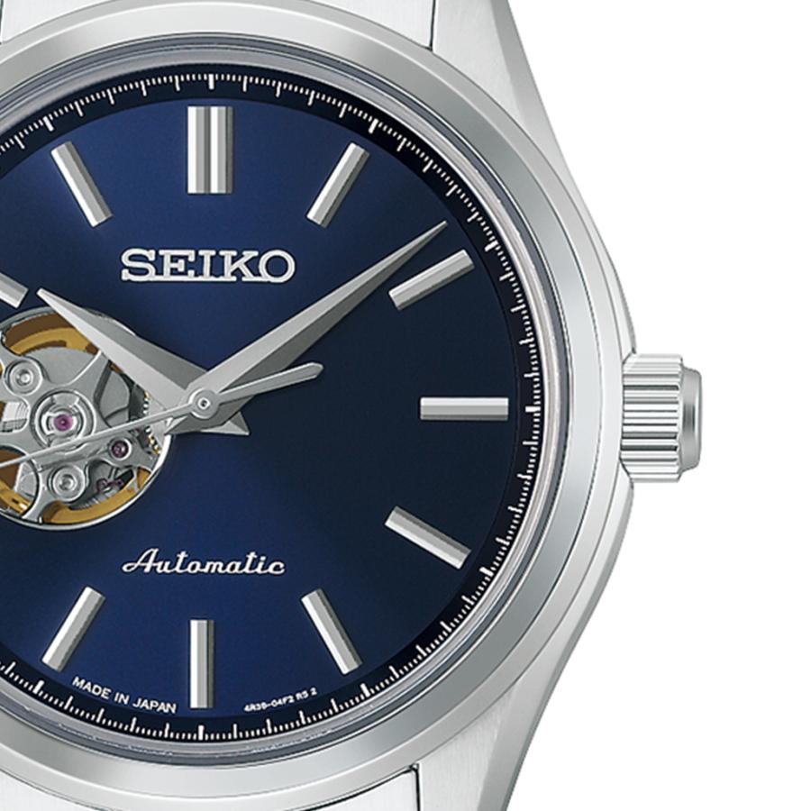 SEIKO SELECTION HFB002J JDM Open Heart Blue Automatic Men's Watch Japan Made