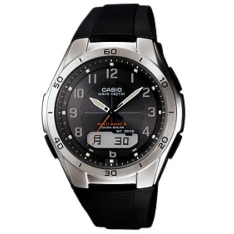 Montre radio solaire CASIO Wave ceptor 6 stations mondiales WVA-M640-1A2JF