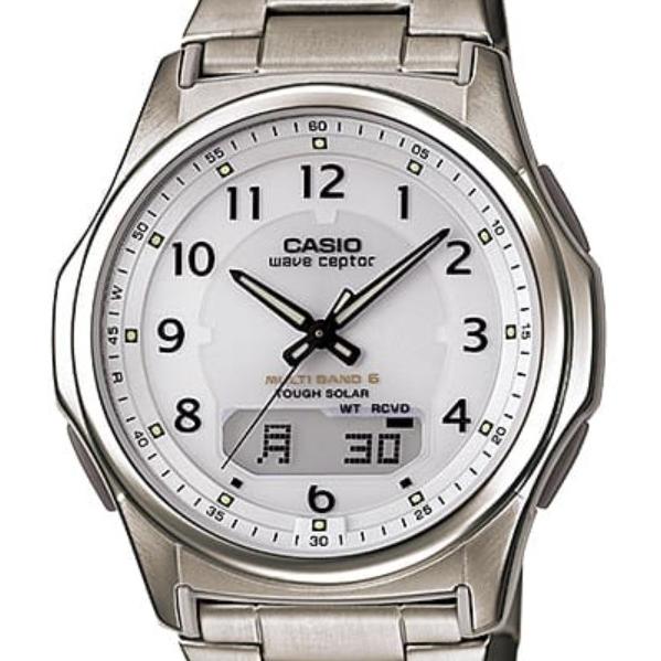 CASIO Wave Ceptor WVA-M630TDE-7AJF JDM Solar Radio-Controlled Multi-Band 6 Titanium Analog-Digital Men's Watch