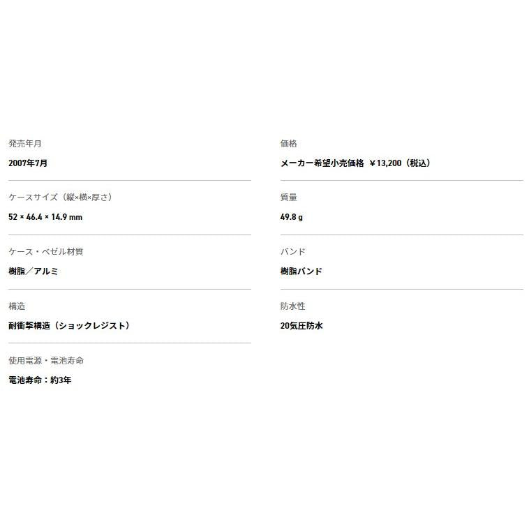 CASIO watch G-SHOCK AW-591-2AJF