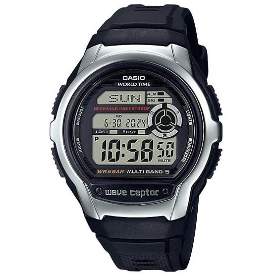 CASIO Wave Ceptor WV-M60R-1AJF JDM Radio-Controlled Multi-Band 5 Digital Black Resin Men's Watch